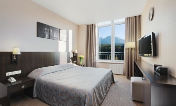 Двухместный люкс с 2 комнатами двуспальная кровать в Плаза СПА