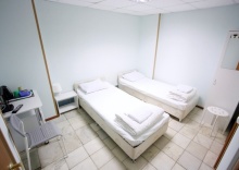 Двухместный номер с 2 односпальными кроватями (без окна) 2Bd в Андрон-отель на Площади Ильича