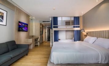 Номер Deluxe с двухъярусной кроватью в Baan Karon Resort