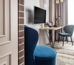Номер стандарт с 2 односпальными кроватями, вид на озеро в Mercure