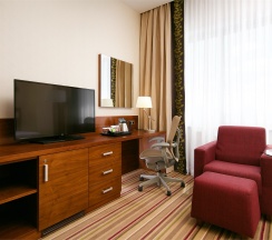Стандартный номер с большой кроватью (King size) в Hilton Garden Inn Volgograd