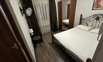 Стандартный номер (двуспальная кровать) в Аквамарин