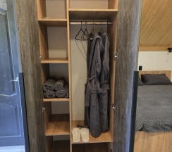 Двухместный номер Standard Мансарда рядом с пляжем двуспальная кровать в Бунгало у реки