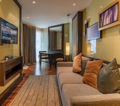 Одноместный люкс с видом на океан 2 отдельные кровати в A-One Pattaya Beach Resort