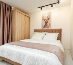 Апартаменты c 1 комнатой с балконом в Апартаменты Ladgorna на Коржа 4