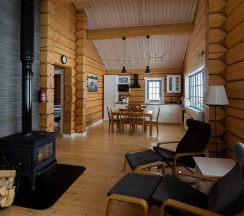 Коттедж улучшенный (Синий дом) в Forrest Lodge Karelia