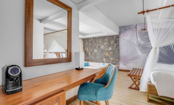 Двухместный номер Deluxe с видом на океан 2 отдельные кровати в Kempinski Seychelles Resort