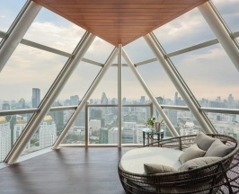 Двухместный люкс Sky Zone Superior 2 отдельные кровати в Baiyoke Sky Hotel