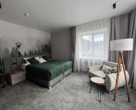 Двухместный номер Comfort с видом на горы двуспальная кровать в Аура