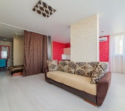 Апартаменты Luxury с красивым видом из окна в Апартаменты Флагман Отель