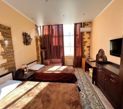 Двухместный номер категории "Комфорт" с двумя раздельными кроватями, с возможностью одного дополнительного места. в Викинг