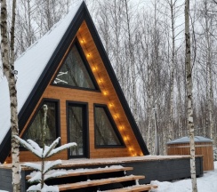 Домик № 2 (бирюзовый) в Айда relax