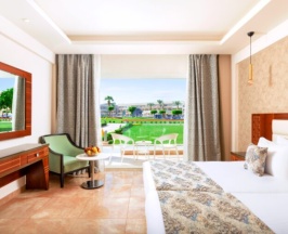 Двухместный номер Deluxe с видом на сад 2 отдельные кровати в Pickalbatros Royal Moderna Sharm & Aqua Park