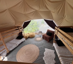 Сфера с 3 двухъярусными кроватями в Толбачик Кэмп