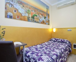 Одноместный номер Standard в Hostal Barcelona