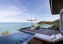 Вилла с видом на океан в Cape Fahn Hotel Samui