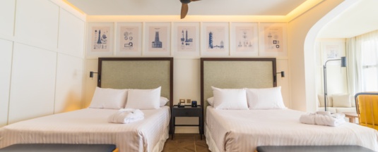Двухместный полулюкс Swim Up двуспальная кровать в Ocean El Faro Resort - All Inclusive