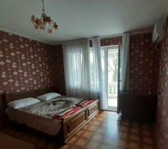 Трехместный номер с кроватью размера "queen-size" с видом на море в Морская звезда