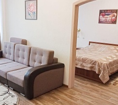 Номер комфорт с 1 двуспальной кроватью в Smart Hotel KDO Миасс