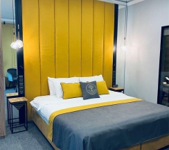 Номер стандарт с 1 двуспальной кроватью Street в Green Garden Hotel
