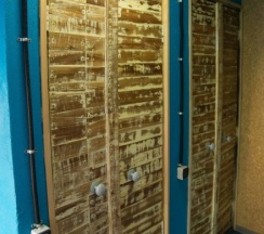 Дизайнерская студия c двуспальной кроватью с кухонным уголком (АЛЬФА) в Gallery and more