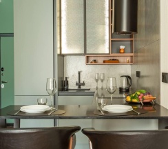 3-местные 1-комнатные апартаменты люкс г.Троицк, Прибрежная 17 в Дом у реки