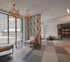 Двухместная студия с видом на город (двуспальная кровать) в Elite Apartments