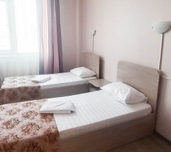 Блочный двухместный номер с общей ванной и туалетом в Smart Hotel KDO Красноярск