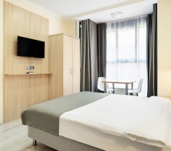 Двухместный Стандарт С Большой Кроватью в На Ходынке