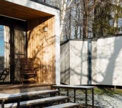 Домик-куб (до 4-х человек) в Берег желаний