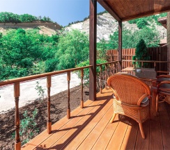 Двухкомнатный Сюит на 1 этаже с террасой Дом №5 в Лесная заимка