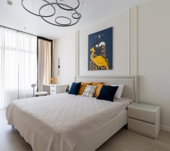 Двухкомнатные апартаменты LUX с одной спальней (2 этаж) в Real Apartments Sochi