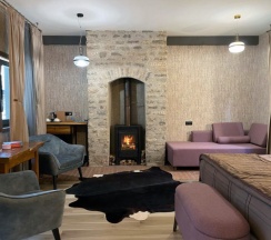 Делюкс с камином в Soloh SPA Village
