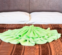 Двухместный люкс с 2 комнатами с балконом 2 отдельные кровати в Аист