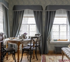 Двухместный люкс двуспальная кровать в Пестово подворье