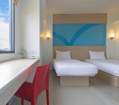 Двухместный номер Standard 2 отдельные кровати в Hop Inn Phuket Old Town