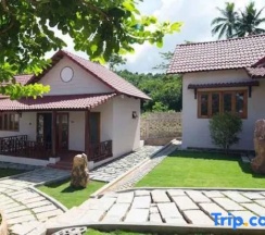 Семейное бунгало с видом на сад в Hong Bin Bungalow Resort