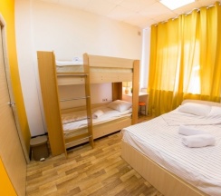 Четырехместный номер в Z Hostel