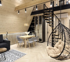 Семейный номер Superior с 2 комнатами в Live Glamp