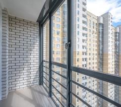 Улучшенная квартира ул. 8 Марта 190 на 17 этаже с отдельной спальней в Rooms-Eкб