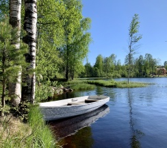 Коттедж с сауной в На медном озере
