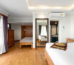 Двухместное бунгало Grand Deluxe двуспальная кровать в Курортный отель The Fair House Beach Resort & Hotel