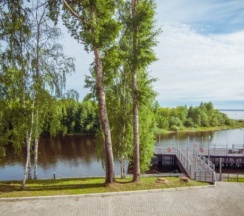 Двухместный номер с двухспальной кроватью в Порт Весьегонск