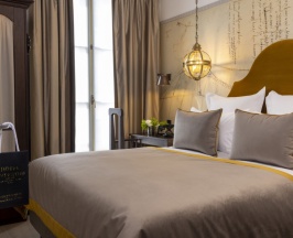 Четырёхместный номер со смежными комнатами в Hôtel Vinci Due & Spa