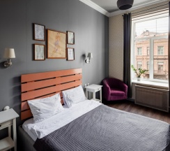 Двухместный улучшенный с двуспальной кроватью в Offenbacher Hotel
