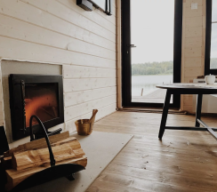 Дом с сауной в Chuchemlya eco village