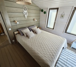 Коттедж с красивым видом из окна в Бали