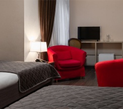 Номер стандарт с двумя раздельными кроватями в Travel Passage