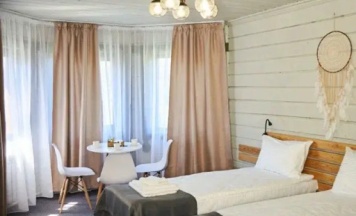 Номер Comfort с видом на горы в Алтайская сказка