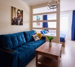 1-комнатные апартаменты стандарт в Tolstoy Apart (Толстой Апарт) на улице Ложевая